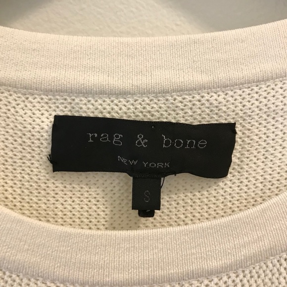 Rag & Bone Nicola Illusion Yoke Top small white - Picture 9 of 10